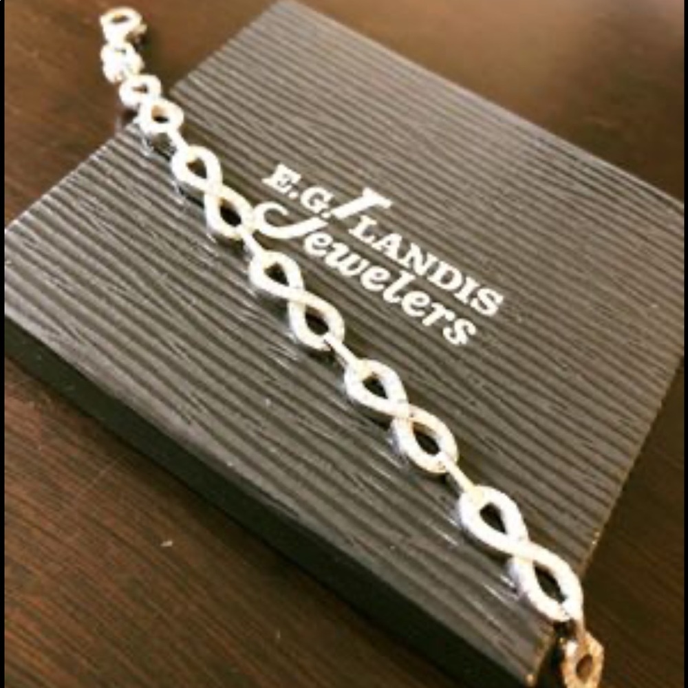 E.G. Landis Jewelers Infinity Bracelet